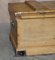 Antique Victorian Pine Military Campaign Blanket Box Chest, Image 12