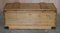 Antique Victorian Pine Military Campaign Blanket Box Chest, Image 11