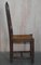 Hand-Carved Oak Rush Seat Brittany Chairs, 1920s, Set of 2, Image 9