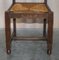 Hand-Carved Oak Rush Seat Brittany Chairs, 1920s, Set of 2, Image 14