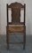 Chaises Brittany Sculptées à la Main en Chêne, 1920s, Set de 2 11