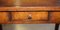 Burr and Burl Walnut & Brown Leather Theodore Alexander Cards Game Table 20