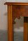 Mesa auxiliar vintage de madera de tejo con arcos Chippendale, Imagen 11