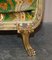 Italienisches Versace Sofa & Armlehnstühle aus vergoldetem Holz, 3er Set 9