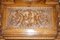 Antique Italian Hand Carved Walnut Davenport Desk, Image 4