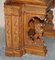 Antique Italian Hand Carved Walnut Davenport Desk, Image 14