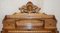 Antique Italian Hand Carved Walnut Davenport Desk, Image 6