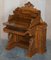 Antique Italian Hand Carved Walnut Davenport Desk, Image 18
