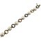 9K Rose Gold and Silver Bracelet with Pearls and Diamonds, Image 1