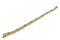 Gold Tennisarmband mit Diamant und Smaragd 2