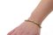 Gold Tennisarmband mit Diamant und Smaragd 6