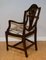 Vintage Georgian Dining Chairs with Woven Seats in Hepplewhite Style, Set of 6 12