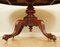 Victorian Tilt-Top Table on Carved Tripod Base with Castors 10