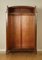 Art Deco English Double Wardrobe in Burr Walnut, Image 7