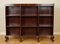 Antique Bookcase in Mahogany on Claw Feet 5