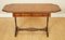 Extending Drop Leaf Side Table in Burr Walnut from Bevan and Funnell 6