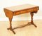 Extending Drop Leaf Side Table in Burr Walnut from Bevan and Funnell 2