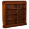 Vintage Solid Hardwood Open Dwarf Bookcase, Image 1