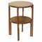 Small Antique Circular Side Table in Oak 1