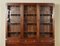 Leather and Astral Glazed Campaign Library Bookcase by Kennedy for Harrods London 3