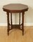 Arts and Crafts Octagonal Hardwood Side Table 3