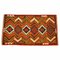 Aztekischer Vintage Kelim Teppich mit geometrischem Muster 1