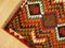 Vintage Geometric Kilim Aztec Rug 5