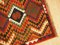 Vintage Geometric Kilim Aztec Rug 4