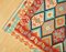 Aztekischer Vintage Kelim Teppich mit geometrischem Muster 5