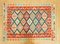 Vintage Geometric Kilim Aztec Rug, Image 4