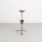 Mid-Century Modern French Metal Plant Stand and Ashtray in the Style of Mathieu Matégot, Image 6