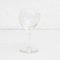 Antike französische Glas Weinbecher mit Messing Tablett, frühes 20. Jh., 9er Set 8