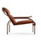 Leather Woodline Armchair by Marco Zanuso for Cassina 4