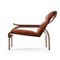 Leather Woodline Armchair by Marco Zanuso for Cassina, Image 3