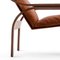 Leather Woodline Armchair by Marco Zanuso for Cassina 6