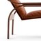 Leather Woodline Armchair by Marco Zanuso for Cassina, Image 6