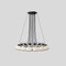 Schwarze Struktur Modell 2109/16/14 Lampe von Gino Sarfatti für Astep 17