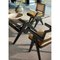 Wood and Glass 056 Capitol Complex Table by Pierre Jeanneret for Cassina 3