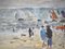 Jean-Jacques René, Abfahrt der Segelboote, Öl auf Leinwand 2