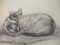 Théophile Alexandre Steinlen, Sleeping Cats, 1933, Lithograph 2