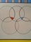 Carmelo Arden Quin, Olympic Rings, Original Lithograph 3
