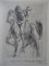 Dopo Auguste Rodin, Dante e Pegasus, 1897, incisione, Immagine 1
