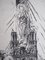 Georges Desvallieres, The Crucifix of Notre Dame De Paris, 1937, Original Etching 6