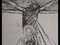 Georges Desvallieres, The Crucifix of Notre Dame De Paris, 1937, Acquaforte originale, Immagine 2