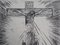 Georges Desvallieres, The Crucifix of Notre Dame De Paris, 1937, Acquaforte originale, Immagine 5