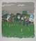 Maurice Brianchon, Horses, Before the Race, Original Lithograph 3