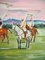 Yves Brayer, Polo Players, 1973, Lithograph 5