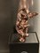 Escultura Richard Orlinski, Standing Bear Gold Pink, Imagen 3