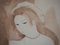 Marie Laurencin, Woman with Pearl Necklace, Original Etching, Image 2