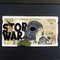 Cisco, Stop War, 2022, Acrylic on Ticket 5